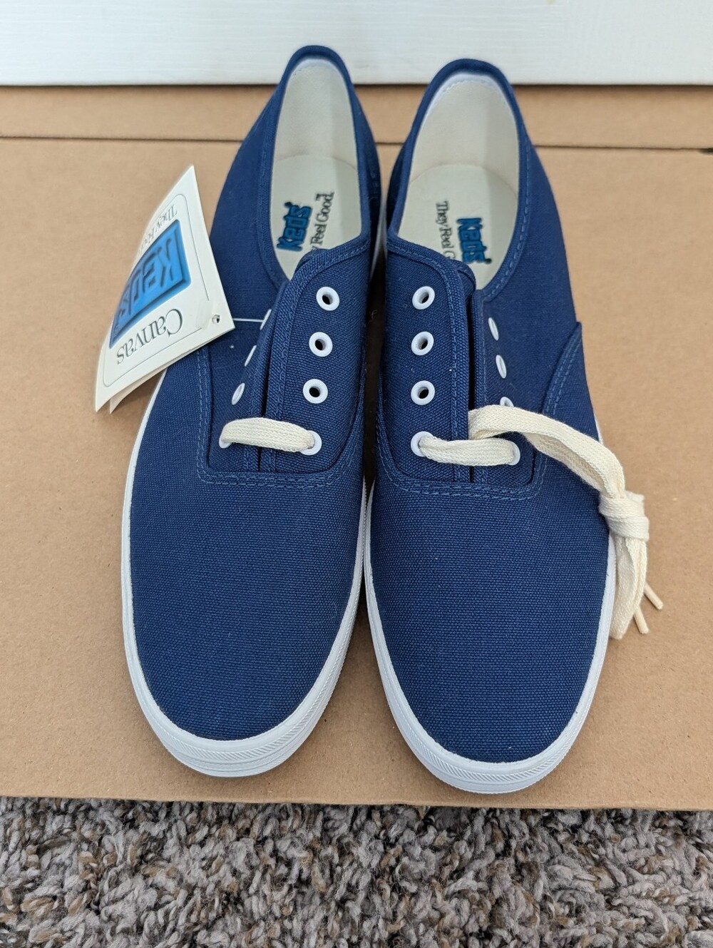 NWT Keds Champion Point Low Lace-Up Canvas Tennis Shoes - Picture 2 of 14